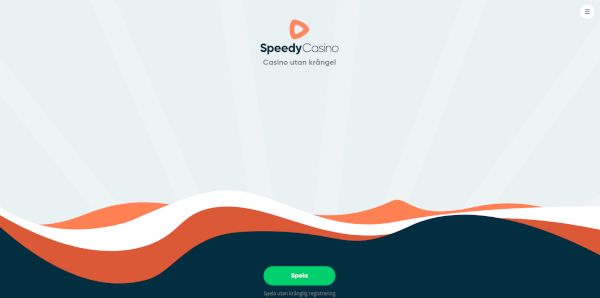 Speedy Casino home page